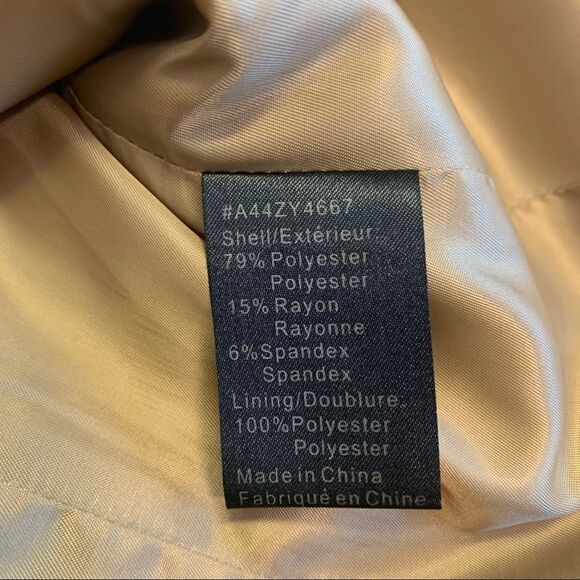 SANDRA Angelozzi camel Brown blazer size 30 - Picture 11 of 16